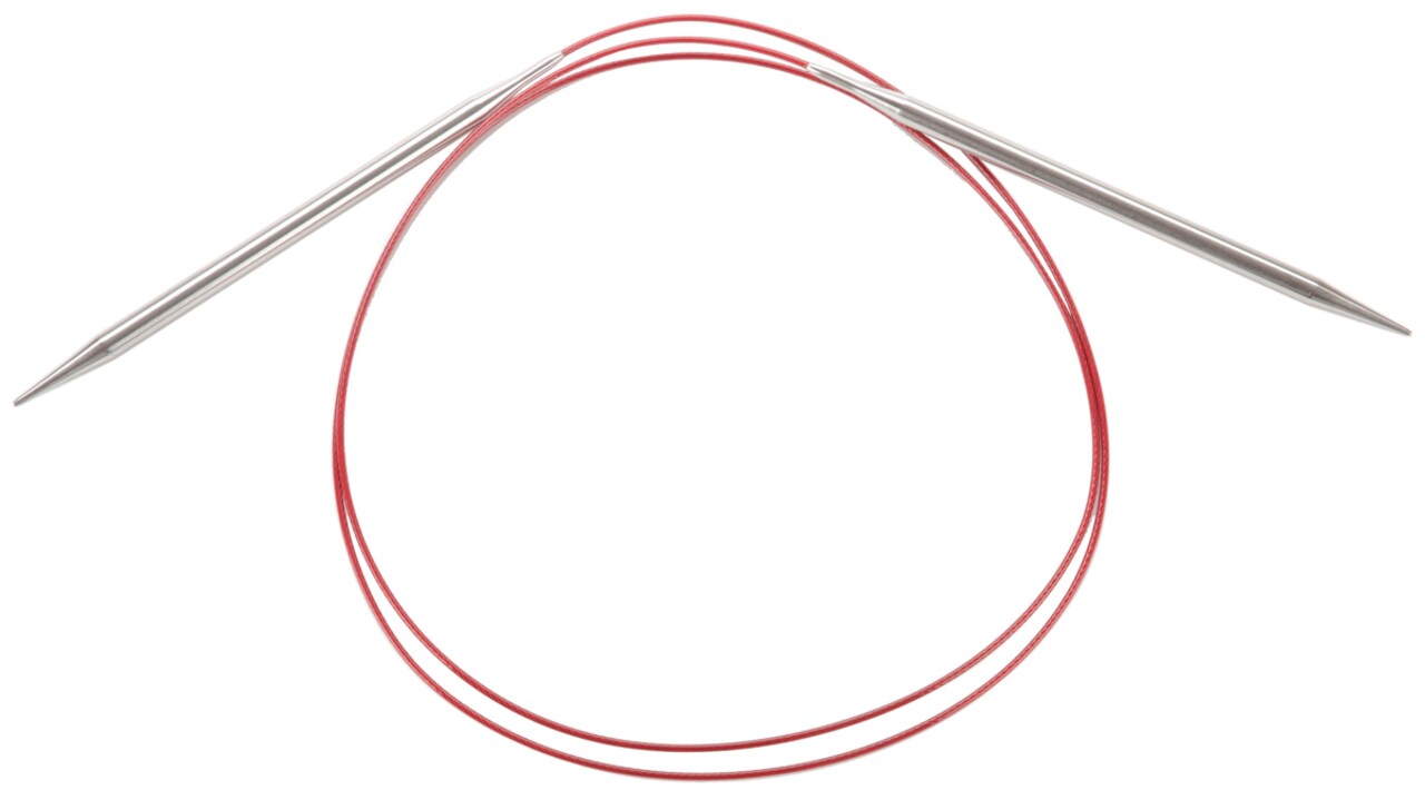 ChiaoGoo Red Lace Stainless Circular Knitting Needles 47-Size 13